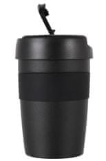Lifeventure Insulated Coffee Cup; 350 ml; black