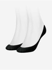 Tommy Hilfiger Sada dvoch párov čiernych dámskych ponožiek Tommy Hilfiger 39-42