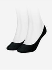 Tommy Hilfiger Sada dvoch čiernych dámskych ponožiek Tommy Hilfiger 35-38