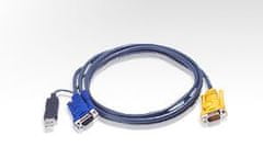 Aten integrovaný kábel 2L-5202UP pre KVM USB 1,8m