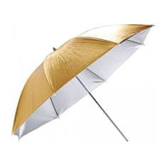 Godox dáždnik odrazný zlato-strieborný 102cm