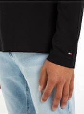 Tommy Hilfiger Tričká s dlhým rukávom pre mužov Tommy Hilfiger - čierna S