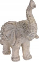 Koopman Záhradná figúrka dekoratívny slon 52 x 24 cm