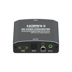 Spacetronic 4K HDMI audio extractor s ARC SPH-AE09