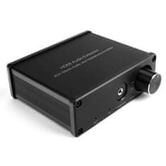 Spacetronic 4K HDMI audio extractor so zosilňovačom SPH-AE11