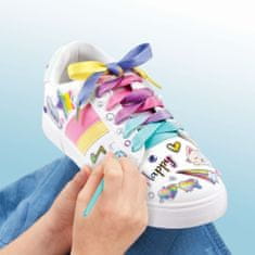 Make It Real Dekoratívne nálepky pre topánky dúh