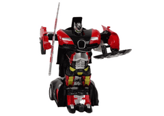 Lean-toys 2v1 Auto Robot Transformers Červená Modrá HXSY03 sada