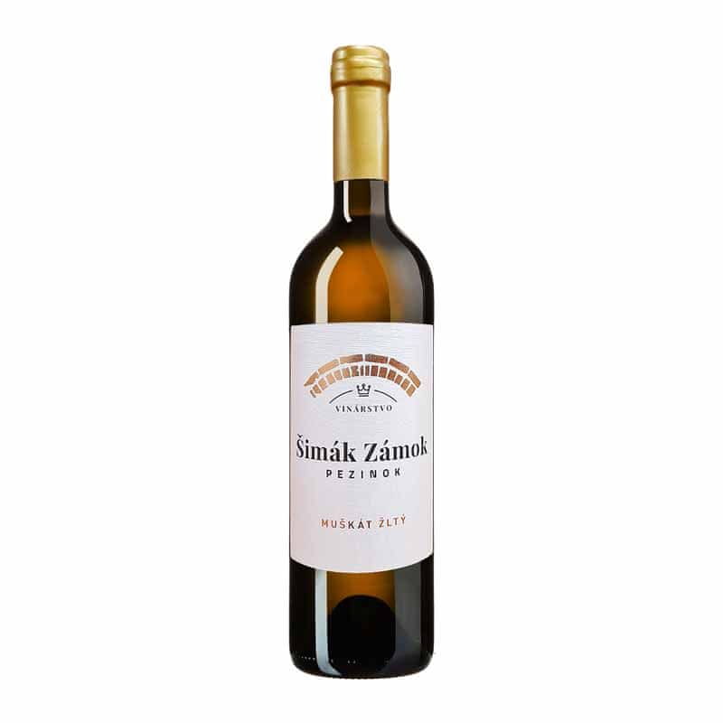 Zámocké vinárstvo Víno Muškát žltý 0,75 l