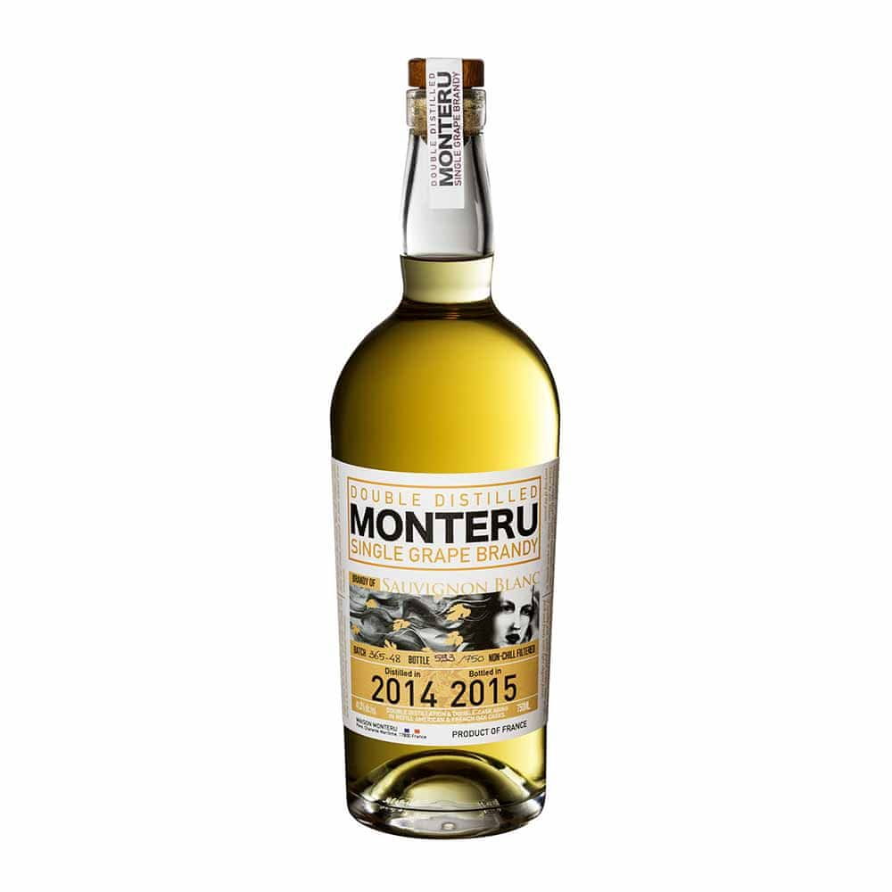Monteru Brandy Monteru Single Grape Brandy Sauvignon Blanc 0,7 l