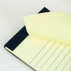 STICK´N Samolepiace bloček, linajkový, pastelová žltá farba, 190,5 x 114 mm, 50 listov, 21850