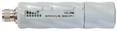 Mikrotik RBGroove-52HPn outdoor klient 2,4/5 GHz (802.11n, TDMA), 1x LAN, L3