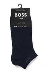Hugo Boss 2 PACK - pánske ponožky BOSS 50469849-401 (Veľkosť 43-46)