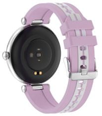 Canyon smart hodinky Semifreddo SW-61 PINK, 1,19 "AMOLED displej, 25 multi-šport, IP68, Android / iOS