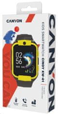 Canyon smart hodinky Cindy KW-41 YELLOW, 1,69" GSM LTE, nanoSIM, 512MB, kamera