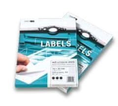 Smart LINE Samolepiace etikety 100 listov ( 2 CD etikety 118 mm)
