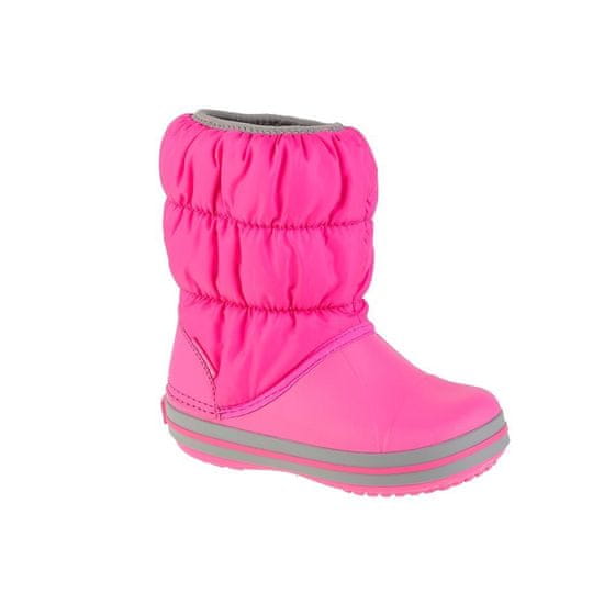 Crocs Snehovky ružová Winter Puff Boot JR