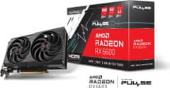 Sapphire Radeon PULsa RX 6600, 8GB GDDR6