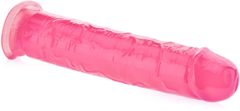 XSARA Gelové dildo 18cm penis vaginální nebo anální na přísavce - 78281917