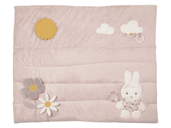 Little Dutch - Hracia deka králiček Miffy vintage kvietky
