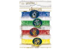 Gumové náramky Harry Potter - čarodejník - 4 ks