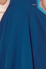 Numoco Dámske mini šaty Banbus morská modrá S