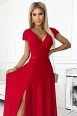 Numoco Dámske spoločenské šaty Crystal červená XS