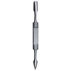 Globos Nerezový obojstranný manikúrový nástroj lopatka - špička č.991615