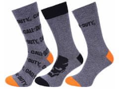 sarcia.eu 5 x sivé ponožky Call Of Duty ACTIVISION 40-42 EU