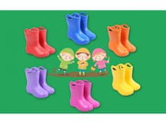 Kolmax Tmavoružové detské čižmy do dažďa, kanva KOLMAX 25 EU