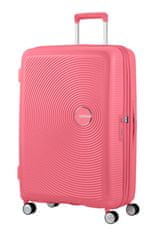 American Tourister Cestovný kufor na štyroch kolieskach Soundbox SPINNER 77/28 EXP TSA Sun Kissed Coral