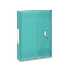 LEITZ Box na dokumenty Esselte Colour'Breeze A4, 25 mm, ľadovo modrá