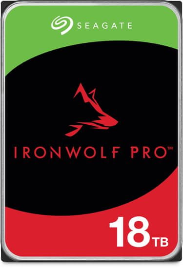 Seagate IronWolf Pro, 3,5" - 18TB (ST18000NT001)