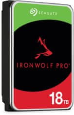 Seagate IronWolf Pro, 3,5" - 18TB (ST18000NT001)