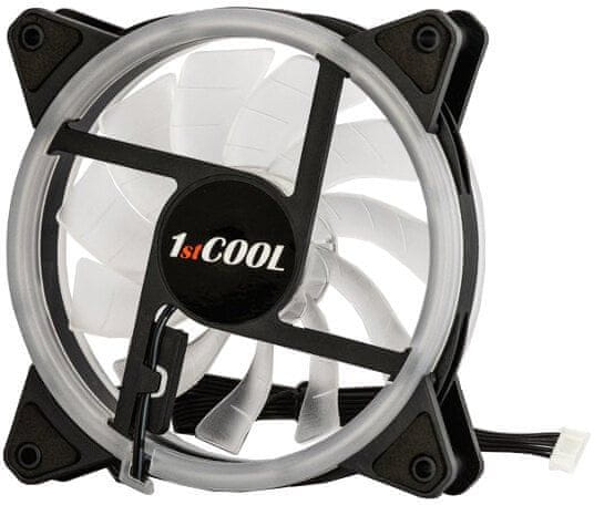 1stCool ventilátor ARGB pro RAINBOW sérii skříní, 120 mm