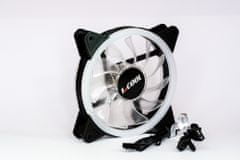 1stCool Fan KIT AURA EVO 2 ARGB, 3x Dual Ring ventilátor (120mm) + radič + dálkový ovládač