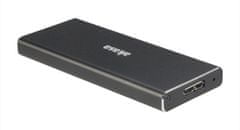Akasa externí box pro M.2 SSD SATA II/III (AK-ENU3M2-BK), hliníkový, čierny