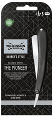 Wilkinson Sword CLASSIC 5s Blades Vintage + Cut Throat britva + 5ks žiletiek