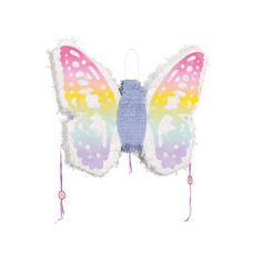 Unique Piňata Motýlik pastelový 48x48cm