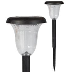 Volteno Solárne záhradné svietidlo LED lampa ALFA 41cm 6500K Studená biela