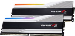 G.Skill Trident Z5 RGB 32GB (2x16GB) DDR5 6400 CL32, strieborná