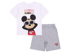 Disney Letný, chlapčenský set tričko + kraťasy Mickey Mouse DISNEY 7 let 122 cm
