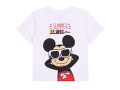 Disney Letný, chlapčenský set tričko + kraťasy Mickey Mouse DISNEY 7 let 122 cm