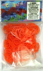 Rainbow Loom Original-gumičky-300ks- neón oranžová
