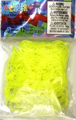 Rainbow Loom Original-gumičky-300ks- neón žltá