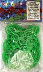 Rainbow Loom Original-gumičky-300ks- neón zelená