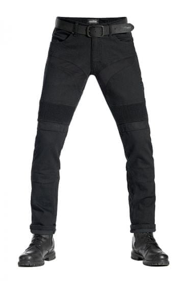 PANDO MOTO nohavice jeans KARLDO KEV 01 čierne
