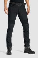 PANDO MOTO nohavice jeans KARLDO KEV 01 čierne 34