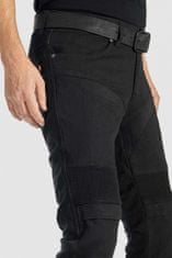 PANDO MOTO nohavice jeans KARLDO KEV 01 Long čierne 34