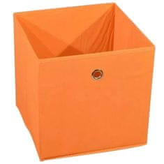 Halmar Skladací úložný box Winny - oranžová