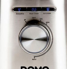 DOMO Stolný mixér so sklenenou nádobou - 1400 W - DO722BL